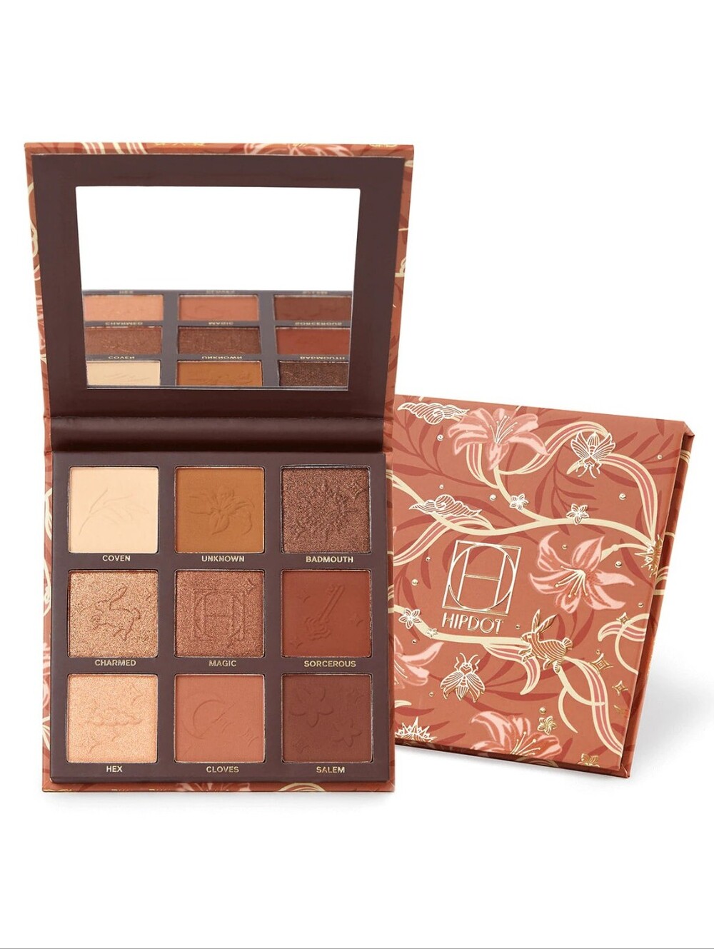 HIPDOT Witchy Eyeshadow Palette — Warm Shades